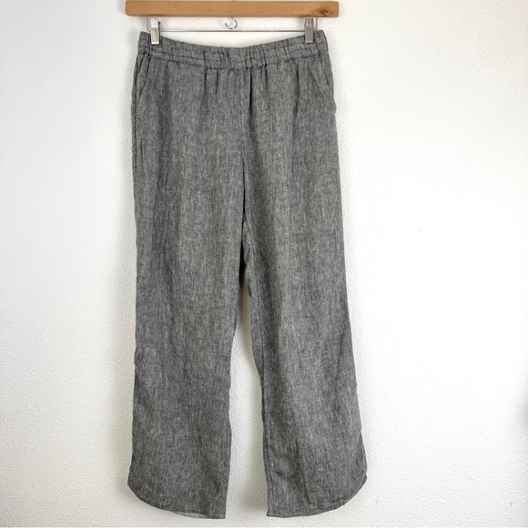 Charter Club 100% Linen Lagenlook Relaxed Pants Trousers Small - Picture 1 of 8
